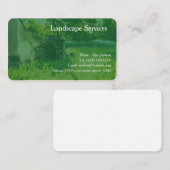 Visitekaartje Landschapsservices bewerkbaar (Voorkant / Achterkant)