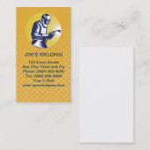 visitekaartje laserwerker (Voorkant / Achterkant)