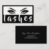 Visitekaartje Lashes (Voorkant / Achterkant)