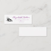 Visitekaartje Lashes (Voorkant / Achterkant)