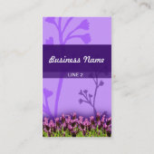 Visitekaartje Lavendar (Achterkant)