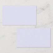 Visitekaartje lavender (Voorkant / Achterkant)