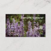 Visitekaartje lavender (Voorkant)