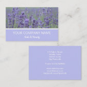 Visitekaartje Lavender Field (Voorkant / Achterkant)