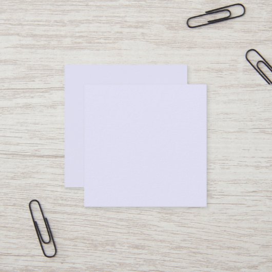 Visitekaartje lavender Square (Voorkant / Achterkant in situ)