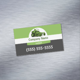 Visitekaartje Lawn Care Magnet Magnetisch Visitekaartje