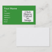 visitekaartje layout ... Groen (Voorkant / Achterkant)