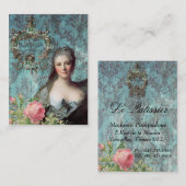 Visitekaartje Le Patissier Madame Pompadour (Voorkant / Achterkant)