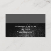 Visitekaartje lederen-effectconsultant Engineer (Achterkant)