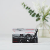 Visitekaartje leerling-bestuurder (Staand voorkant)