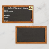 Visitekaartje leerlinge-krijt (Voorkant / Achterkant)