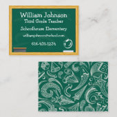 Visitekaartje leerlingenschool (Voorkant / Achterkant)