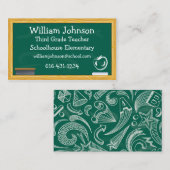 Visitekaartje leerlingenschool (Voorkant / Achterkant)