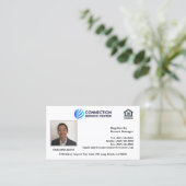 Visitekaartje leninggever (Staand voorkant)