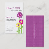 Visitekaartje lentevloeren (Voorkant / Achterkant)