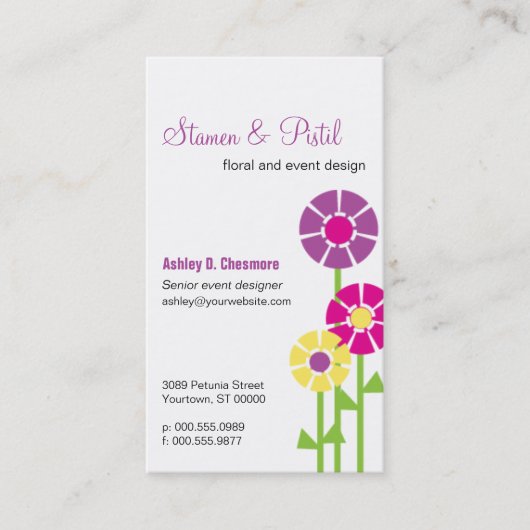 Visitekaartje lentevloeren (Voorkant)