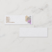 Visitekaartje leopard (Voorkant / Achterkant)