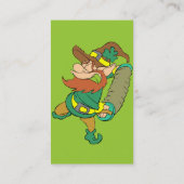 Visitekaartje Leprechaun (Achterkant)