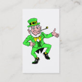 Visitekaartje Leprechaun (Achterkant)