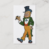 Visitekaartje Leprechauns (Achterkant)
