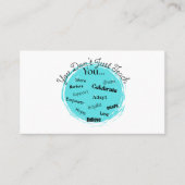 Visitekaartje leraar (Voorkant)