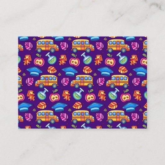 Visitekaartje leraar (Voorkant)