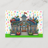 Visitekaartje leraar (Voorkant)