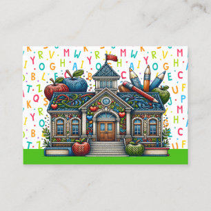 Visitekaartje leraar