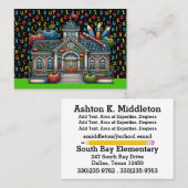 Visitekaartje leraar (Voorkant / Achterkant)