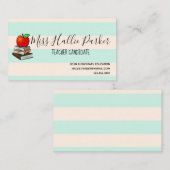 Visitekaartje leraar (Voorkant / Achterkant)