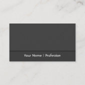 Visitekaartje leraar (Achterkant)