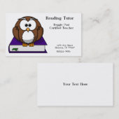 Visitekaartje lezen (Voorkant / Achterkant)