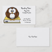 Visitekaartje lezen (Voorkant / Achterkant)