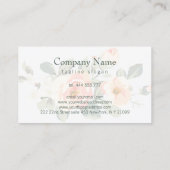 Visitekaartje Lichtroze fijne drijfveren (Achterkant)