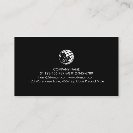 Visitekaartje Lijnleiding pijpleiding (Achterkant)