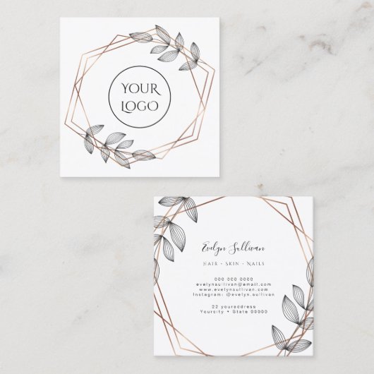 visitekaartje lijst (Voorkant / Achterkant)