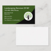 Visitekaartje Logo landschapsarchitectuur (Voorkant / Achterkant)