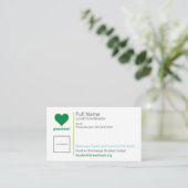 Visitekaartje - Lokale Coördinator (Staand voorkant)