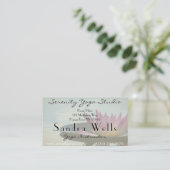 Visitekaartje Lotus Flower (Staand voorkant)