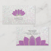 visitekaartje - Lotus Iridescent (Voorkant / Achterkant)