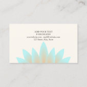 visitekaartje - Lotus Pastel (Achterkant)