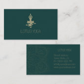 VISITEKAARTJE LOTUS YOGA (Voorkant / Achterkant)