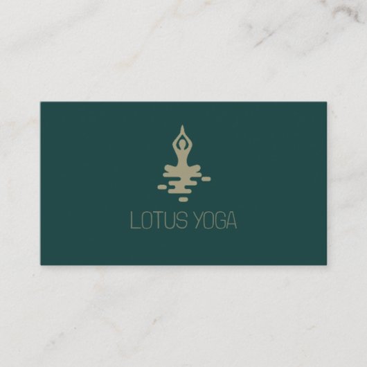 VISITEKAARTJE LOTUS YOGA (Voorkant)