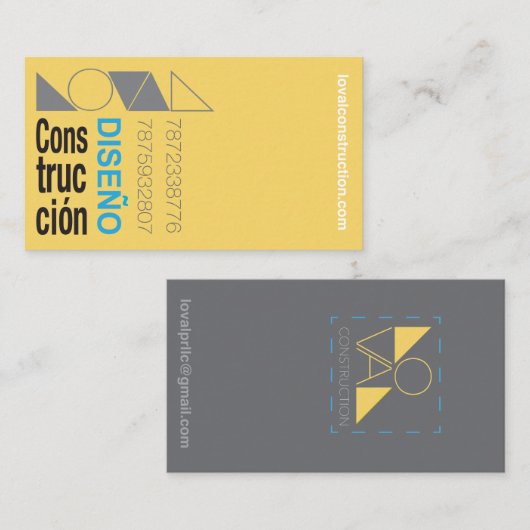 VISITEKAARTJE LOVAL (Voorkant / Achterkant)