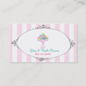 Visitekaartje Macarons (Achterkant)