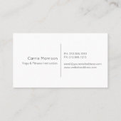 visitekaartje maffia (Achterkant)