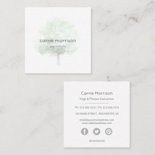 visitekaartje maffia (Voorkant / Achterkant)