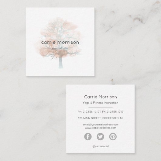 visitekaartje maffia (Voorkant / Achterkant)