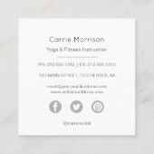 visitekaartje maffia (Achterkant)