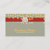 Visitekaartje Magical Party Stars (Achterkant)